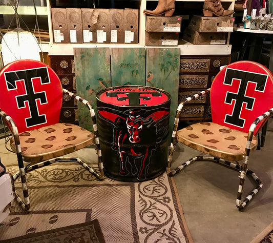 Texas Tech Chair Set