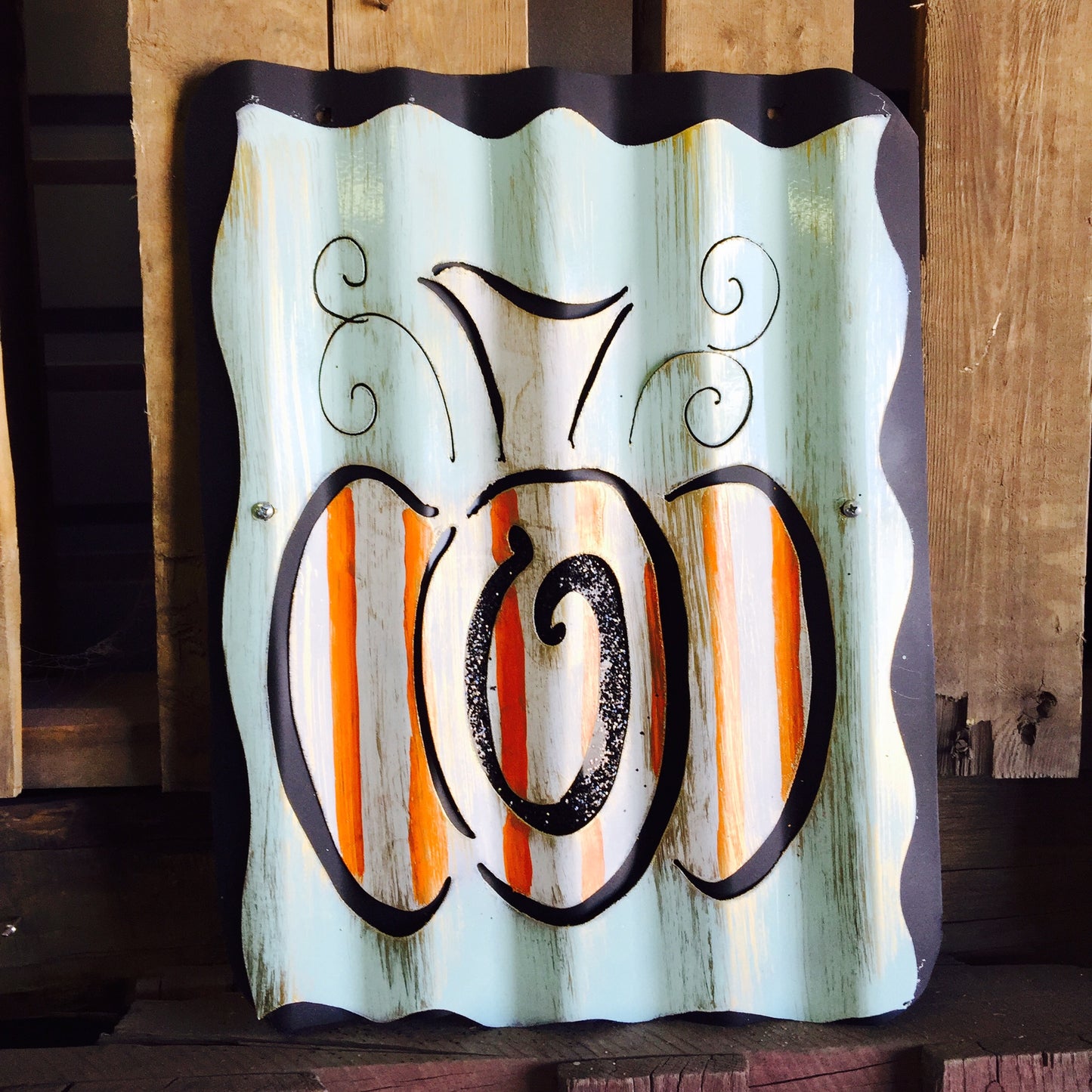 Fabulous Initial Pumpkin