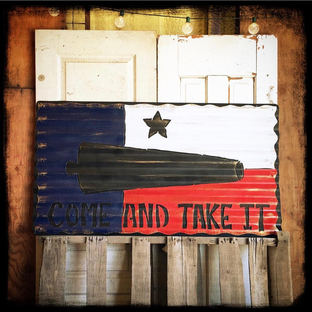 COME AND TAKE IT - Texas Flag - Large