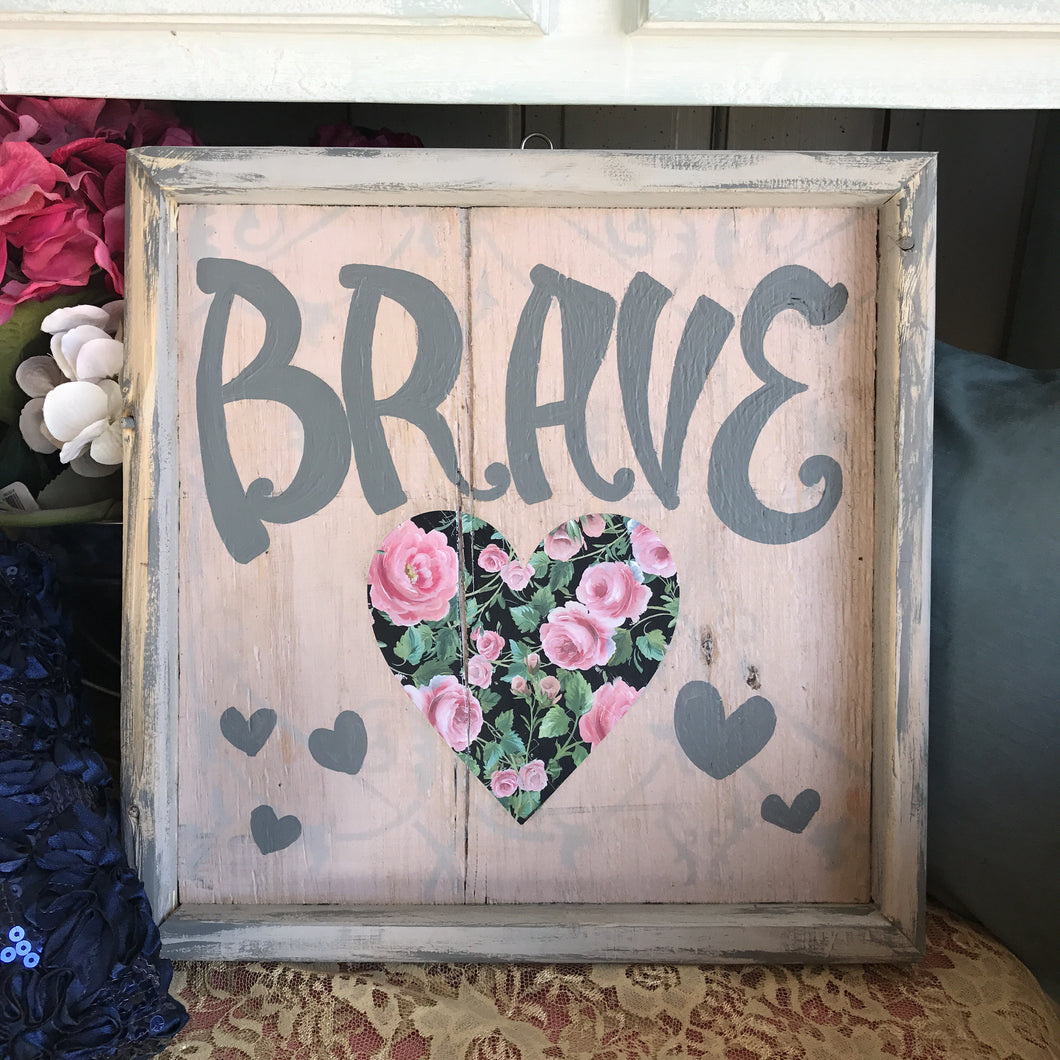Brave - Framed Box