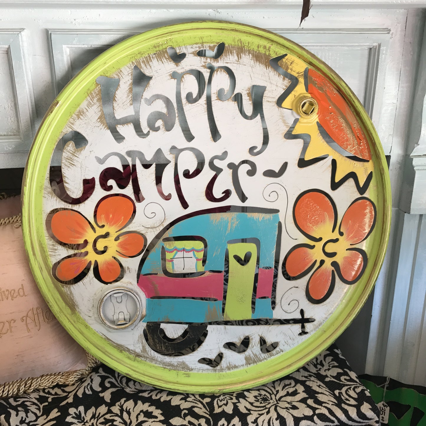 Happy Camper - Barrel Lid